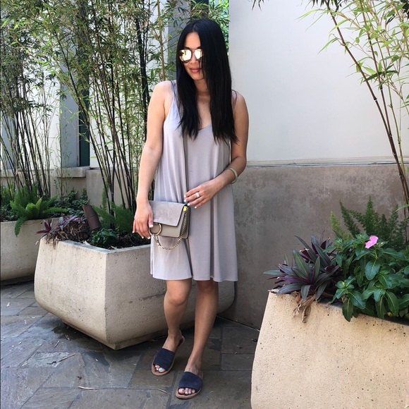 NEW Chloe Small Faye Motty Grey Leather Suede Bag - Picture 8 of 8